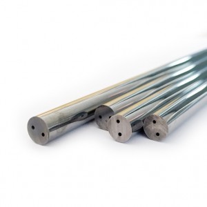 Single and Two Straight Hole Tungsten Carbide Rods