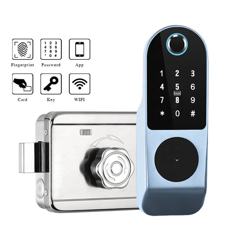 HD-8907 High Security Electric Lock Wifi App Smart Door Cerradura Inteligente Para Puerta Principal