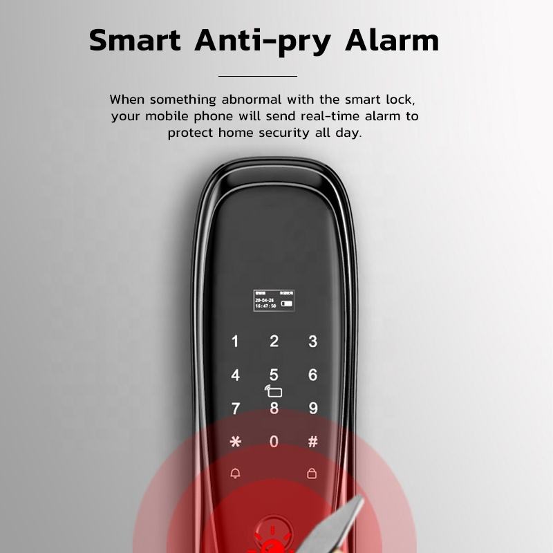 802-Fingerprint Door Lock/ WIFI Password Safety