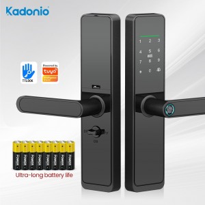 630-Fingerprint Smart Lock / Super Long Battery Life 8pcs Battery