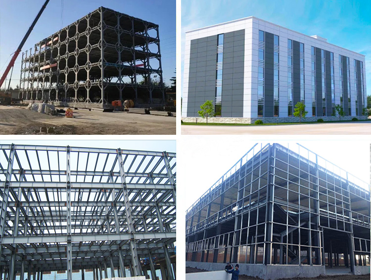 Multi-story Metal Frame Steel Structure Building
