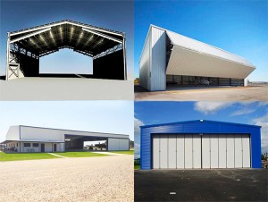 Wholesale Discount Structural Steel Roof Framing - Prefab Metal Aircraft Hangar For Storage  – Borton