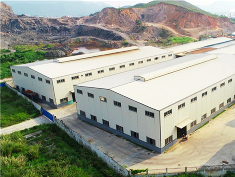 Prefabricated Structural Steel Frame Warehouse Construction Building
