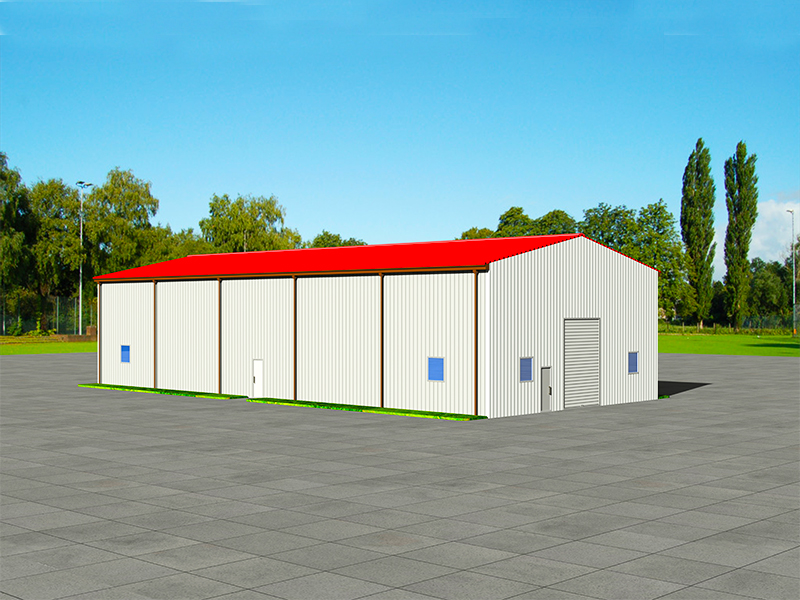 500 sqm Prefabricated Small Workshop In Germany
