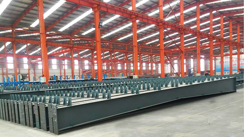 OEM Customized Structural Steel Beams - Q345,Q235B Welded H Steel Structure  – Borton