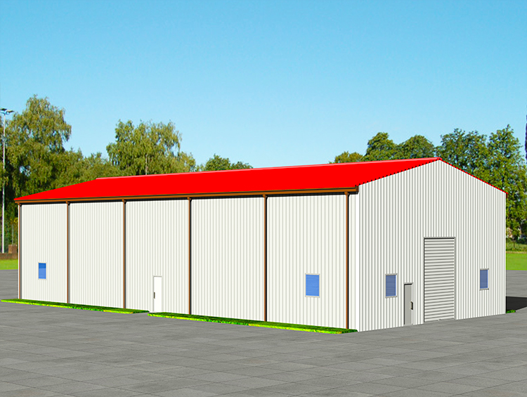 Pre-engineered Structural Steel Shed Building