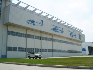 Modern Metal Building Prefab Steel Aircraft Hangar