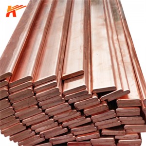 Copper Flat Bar Sheet Custom Cut Length Manufacturer For Sale