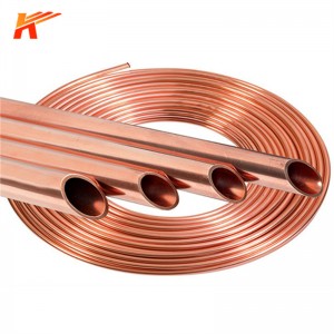 Excellent quality Copper Rod Price Today - Copper Tube Refrigeration Copper Tube Air Conditioning Refrigerator  – Buck