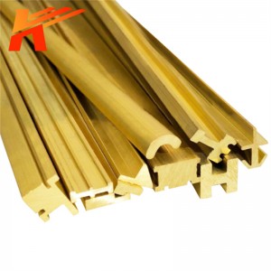 OEM Customized Half Round Brass Wire - Custom Brass Profiles Custom Buy Cutting Supplier  – Buck