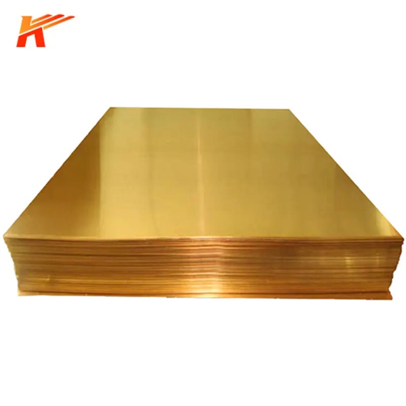 The stability of brass sheet