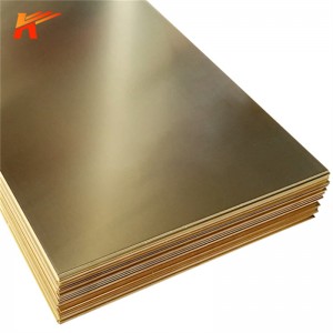Factory Direct Sales Brass Sheet/Plate Can Be Customized