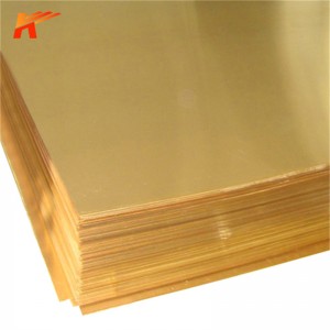 2022 High quality Brass Flat Bar - Factory Direct Sales Brass Sheet/Plate Can Be Customized  – Buck