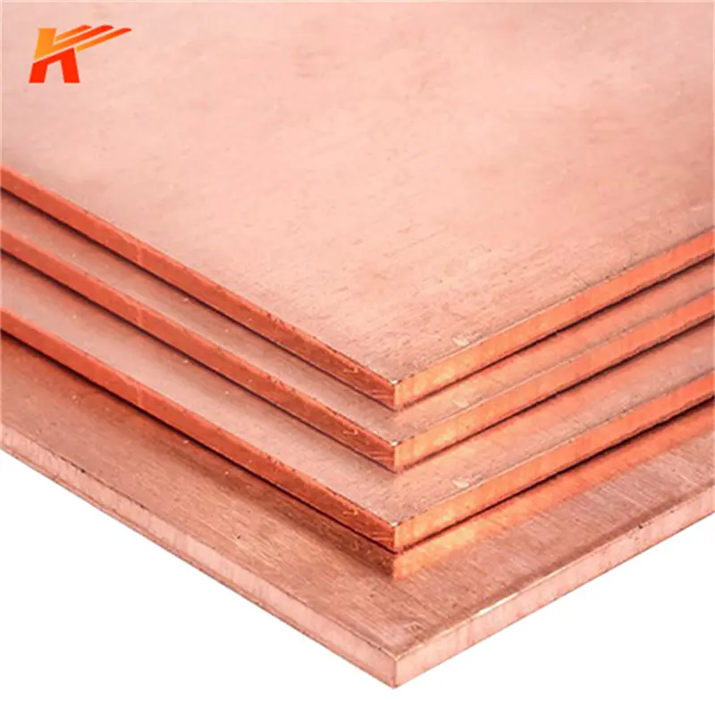 Copper sheet products production and processing and manufacturing
