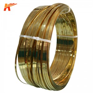Bottom price Aluminum Brass Tubes - For Sale Brass Flat Wire Flat Shape Factory Outlet  – Buck
