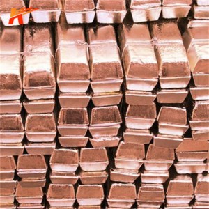 Manufacturers Sell Copper Ingots 99.999% Pure Copper Ingots