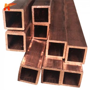 Hot New Products Copper Sheet - Square Copper Tube China Manufacturer Square Rectangular Tube  – Buck