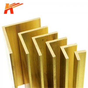 OEM Factory for Brass Steel Plate - Triangle Shaped Brass Profiles Decoration Machining  – Buck