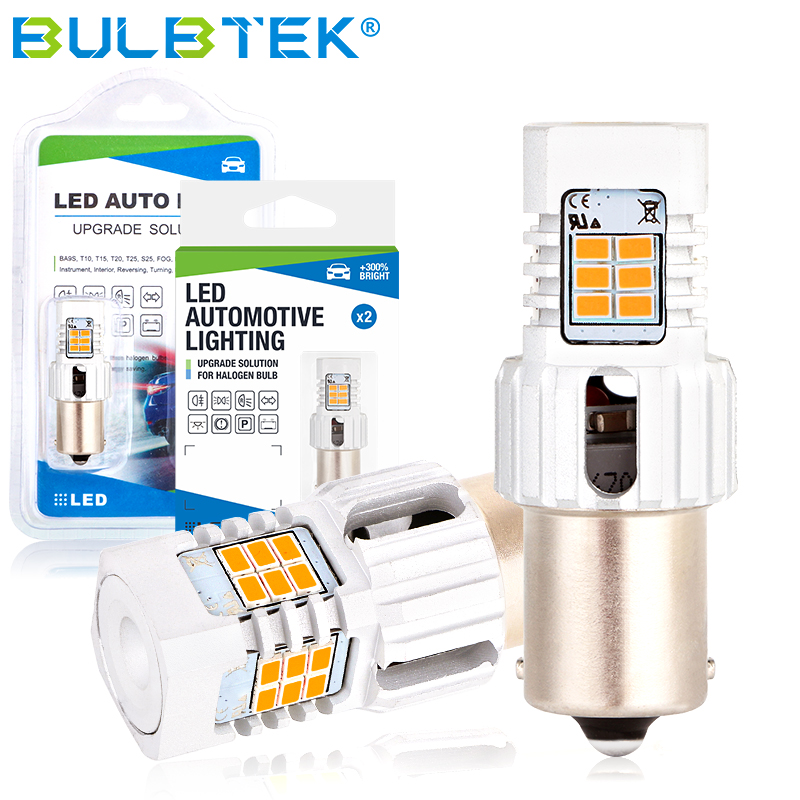 China OEM Brake bulbs Manufacturers –  BULBTEK SMD3020-4-Car LED Bulb Light Strong Canbus 1156 1157 3157 7440 7443 Turning Light CE ROHS LED Lamp – Bulletek