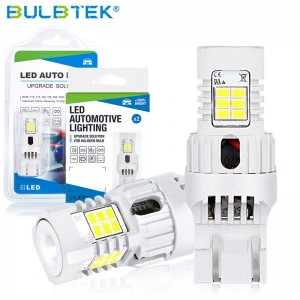 BULBTEK SMD3020-4-Car LED Bulb Light Ուժեղ Canbus 1156 1157 3157 7440 7443 Պտտվող լույս CE ROHS LED լամպ