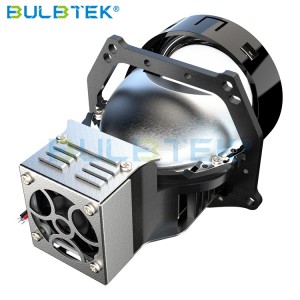 BULBTEK AD34 Car LED Headlight Bulbs 300W 30000Lumen BiLED LED Projector Automotive Headlight Dual Beam LED Projector Headlight
