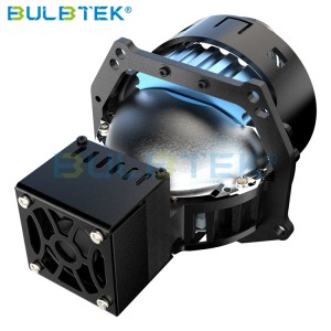 BULBTEK AD35 3 Inch Wholesale Automotive Lighting System 12V Cars LED Lights 300W High Beam Low Beam LED BiLED Projector Lens