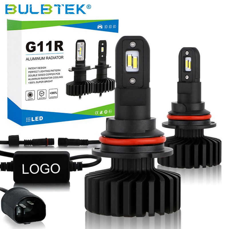 Wholesale High Quality Led Auto Headlight H4 Suppliers –  BULBTEK G11R Fanless LED Headlight H4 H7 H11 AUTO Headlight OEM ODM Car Headlight Bulb Supplier – Bulbtek