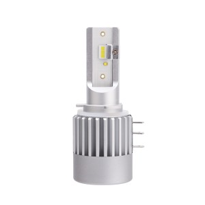 BULBTEK H15 LED Headlight Bulb All In One Plug and Play High Beam DRL LED H15 CANBUS Headlight Bulb Factory