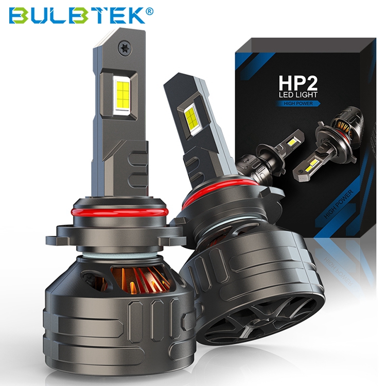 China BULBTEK HP2 Car LED Headlight H1 H4 H7 H11 Big Power 300W LED  Headlight Bulb 9005 9006 9012 30000 Lumen LED Lighting For Cars Manufacture  and Factory