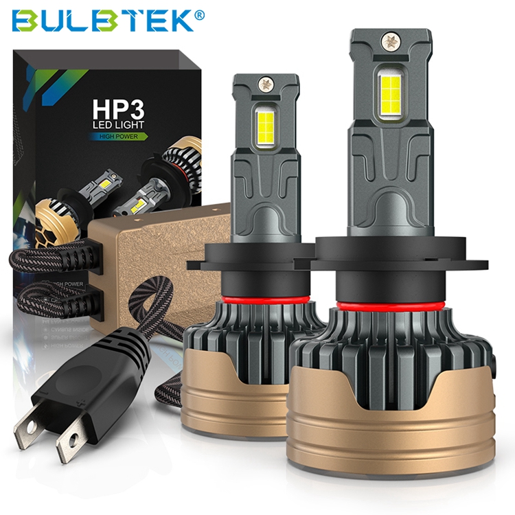 2Pcs LED Car Headlight Bulb Base Adapter Parts  9004/9005/H13/H11/H7/H4/H3/H1