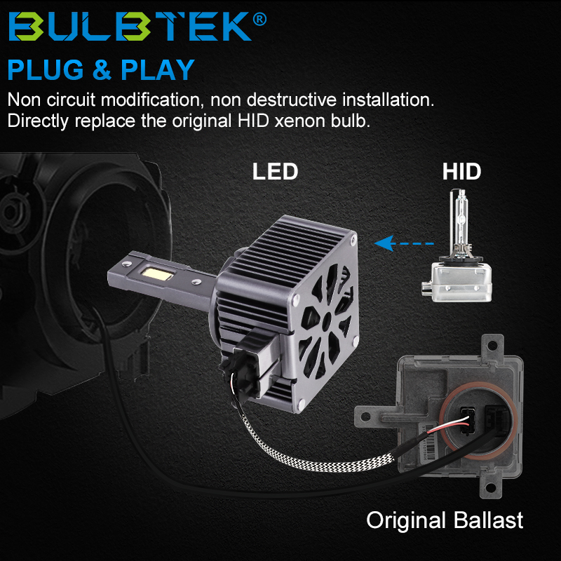中国 BULBTEK XD35 D シリーズ LED から HID バラスト CANBUS 自動 ...