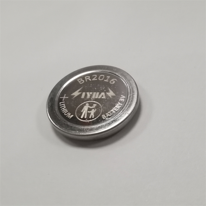 BR2016 Wide temperature button cell implantable medical device / equipment special hearing aid battery