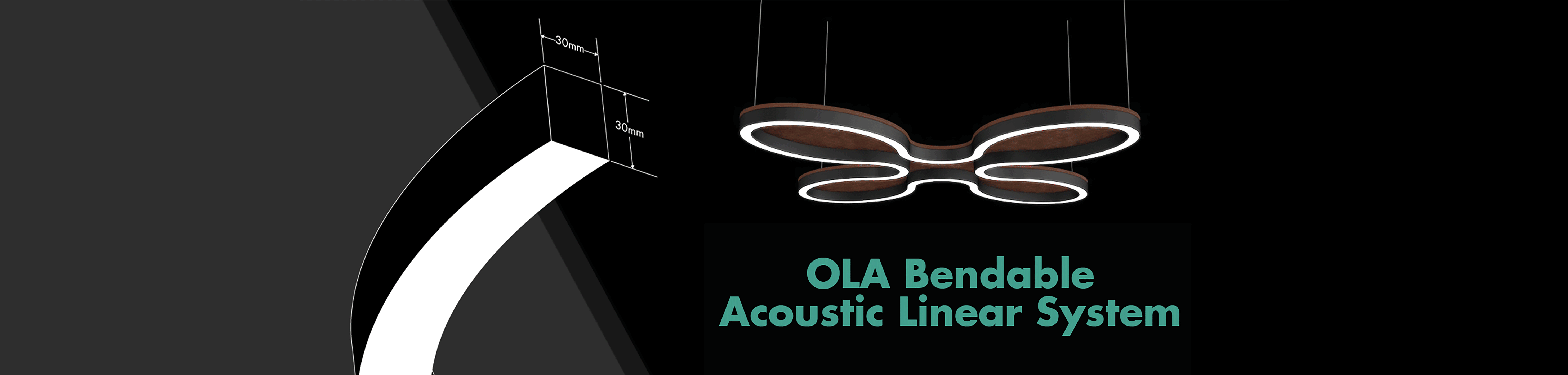 OLA Bendable Acoustic linear System