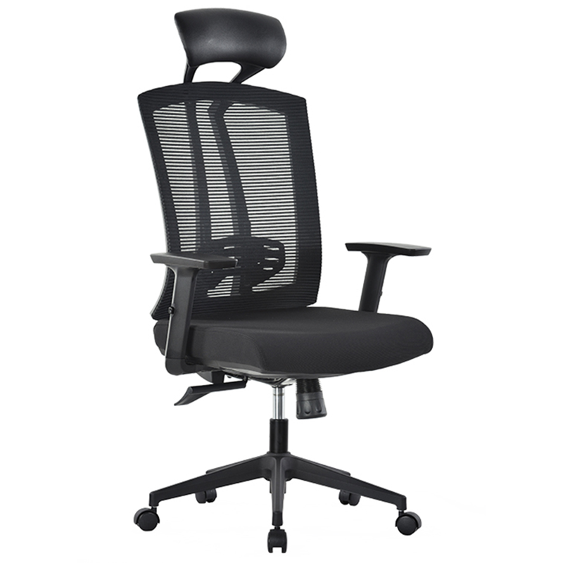 Model: 5014 “S”shape desk chair back and headrest ergonomic office chair Featured Image