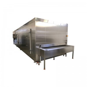 効率的な急速冷凍用の IQF インピンジメント冷凍庫