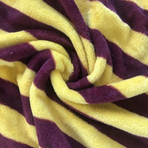 China Manufacturer for Plush Fabric Custom - Printed soft plush comfort microfiber baby flannel fleece fabric 100% polyester fabric for bedsheet mattress fabric  – Baoyujia
