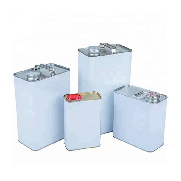 1L-2L-1Gallon-5L F-Style Tin Can for Packaging Chemicals