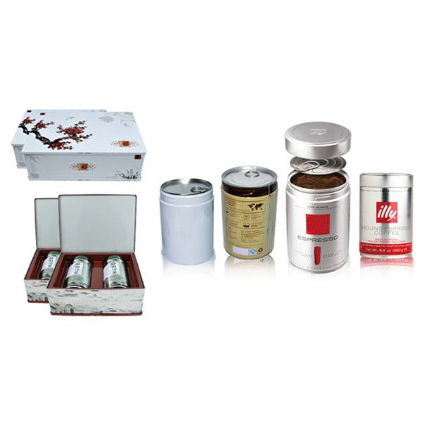Hermetically Sealed Tea and Coffee Tin Cans