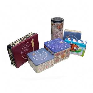 Square and Rectangle Tin box for Gift Packaging