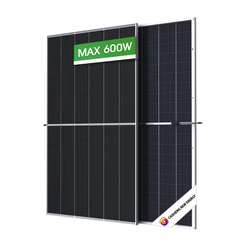 Painéis solares mono 156 células 570W-600W