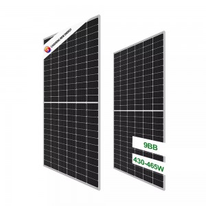 Competitive Price 144 Cells Mono Half Cell 430W-465W Solar Panels