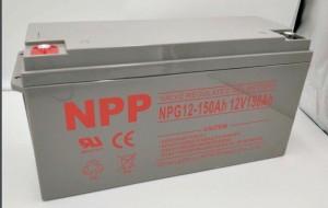 NPG serija 12V 150Ah gel baterija za pohranu energije