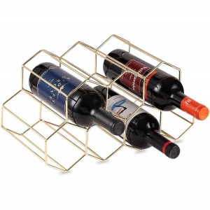 Simple Seven bottle storage Wine Rack with customized color for Home