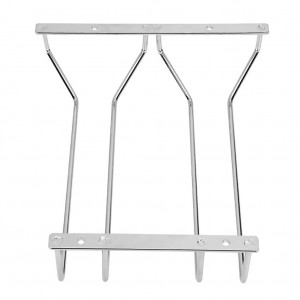 Wine Glass Holder 14 Inch Stemware Racks Wine Glass Hanging Rack suitable for storage table Cabinet and bar