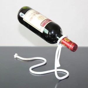 Novelty Magic Rope Wine Bottle Holder Floating Wine Bottle Rack/Holder