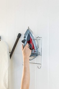 Better Houseware Iron and Ironing Board Holder, Chrome