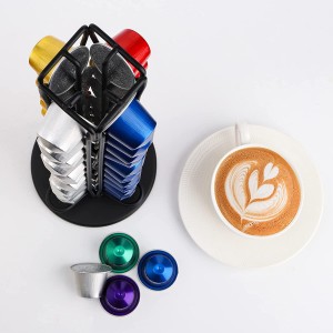 OriginalLine Coffee Pod Storage Rack, 360 Degree Spinning Coffee Capsule Holder