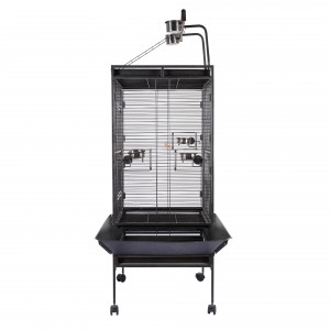 Top Play Stand large Metal Parrot Cage for breeding bird with 4 wheels