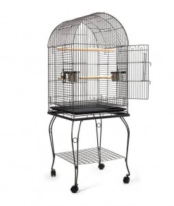 Portable Open Top Pet Budgie Canary Parakeet The Parrot Aviary Bird Cage