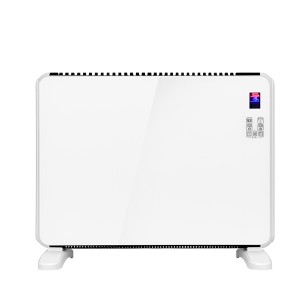 GH-1901-20 Electric Convector Heater with Timer 2000W Led Display Touch Button Glass Panel Convector Heater